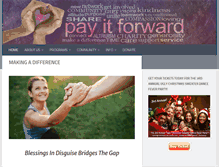 Tablet Screenshot of blessingsindisguise.org